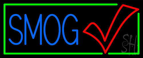 Smog Check Neon Sign