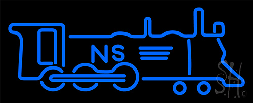 Southern Railroad Train Neon Sign