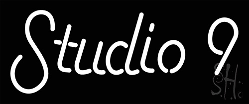 Studio 9 Neon Sign