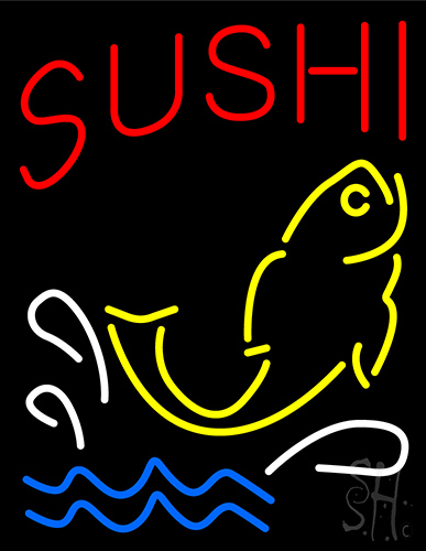 Sushi Fish Neon Sign