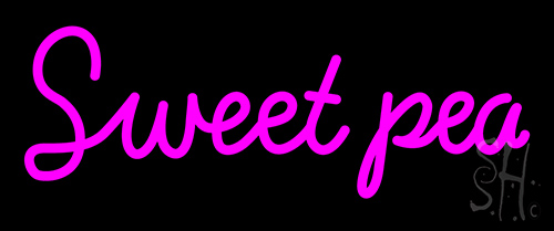 Sweet Pea Neon Sign