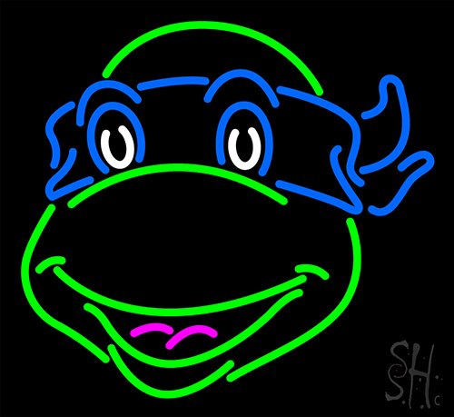 Teenage Mutant Ninja Turtles Leonardo Neon Sign