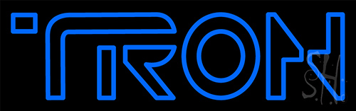Tron Neon Sign