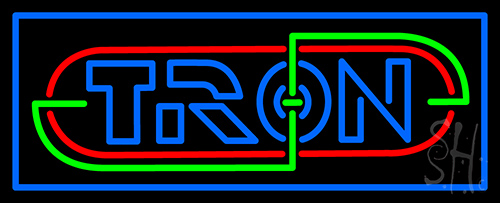 Tron Neon Sign