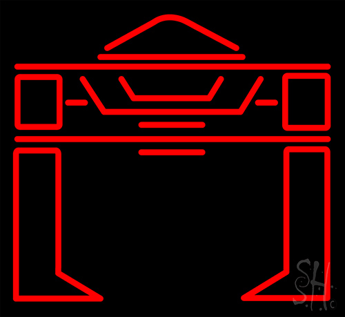 Tron Recognizer Neon Sign