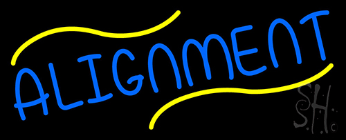 Alignment Neon Sign