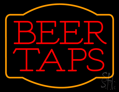 Beer Taps Neon Sign