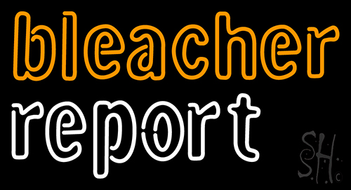 Bleacher Report Neon Sign