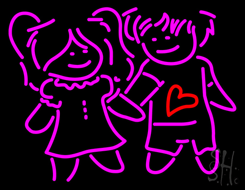 Boy And Girl Neon Sign