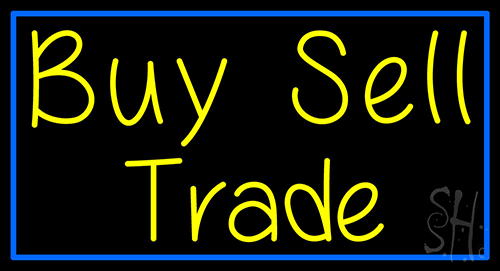Buy Sell Trade Neon Sign