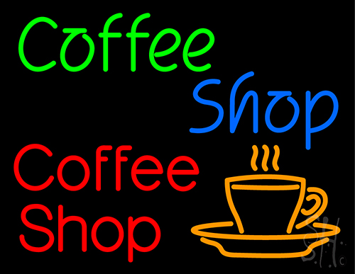 Coffee Shop Neon Sign