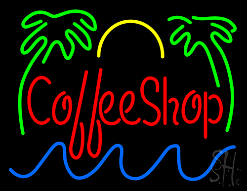 Coffee Shop Neon Sign