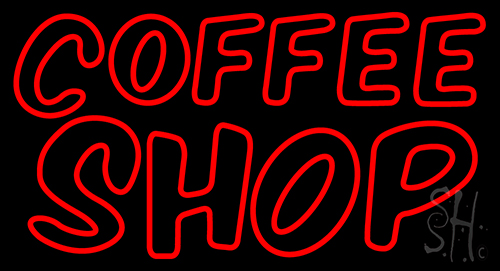Coffee Shop Neon Sign