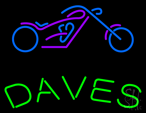 Daves Neon Sign