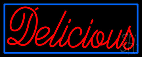 Delicious Neon Sign