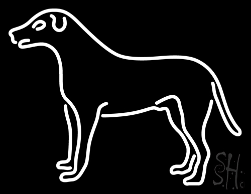 Dog Neon Sign