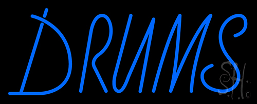 Drums Neon Sign