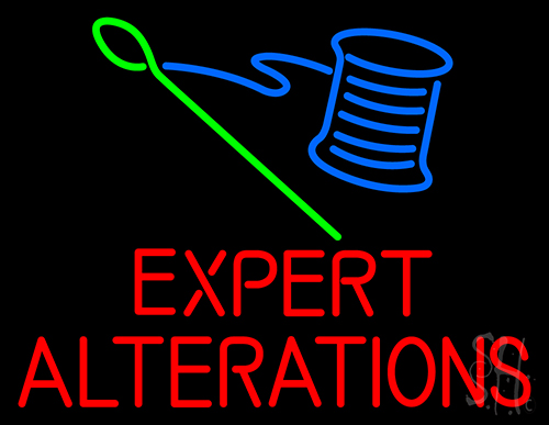 Expert Alterations Neon Sign