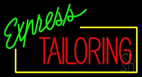 Express Tailoring Neon Sign
