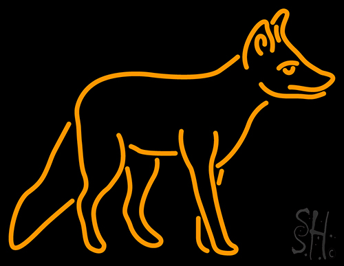 Fox Neon Sign