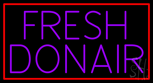 Fresh Donair Neon Sign