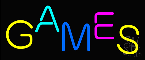 Games Neon Sign
