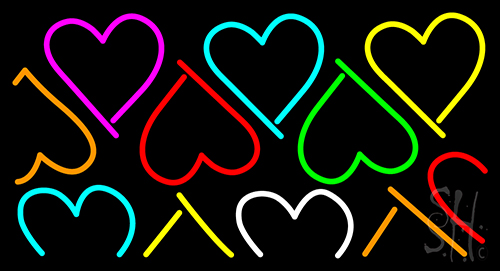 Heart Logo Neon Sign