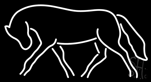 Horse Neon Sign