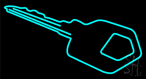 Key Neon Sign