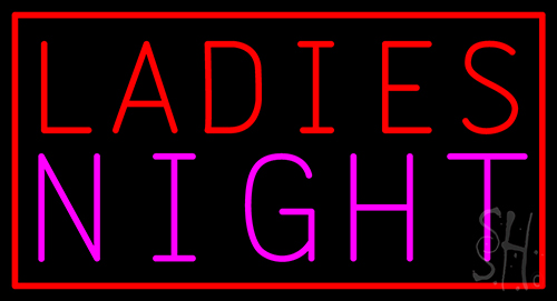 Ladies Night Neon Sign