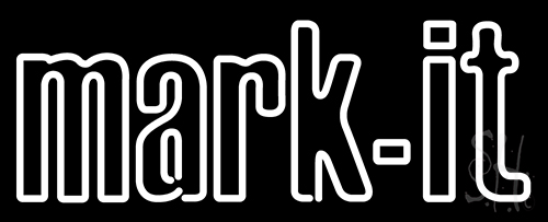 Mark It Neon Sign