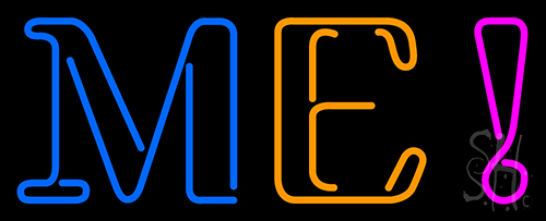 Me Neon Sign