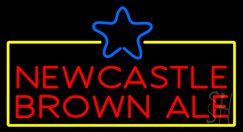 Newcastle Brown Ale Neon Sign