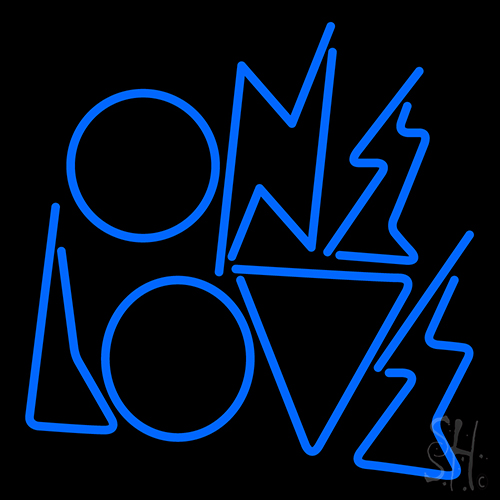 One Love Neon Sign