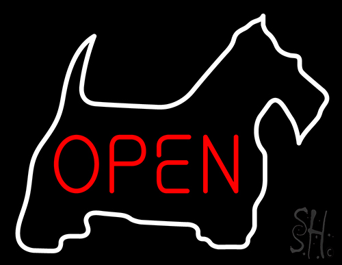 Open Neon Sign