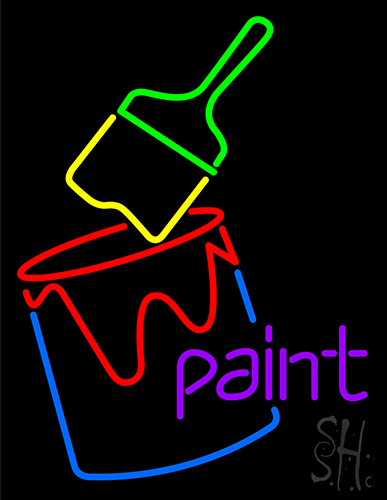 Paint Neon Sign