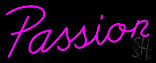 Passion Neon Sign