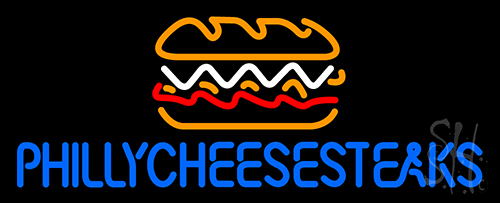 Philly Cheese Steaks Neon Sign