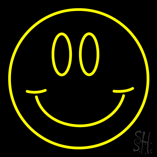 Smile Neon Sign