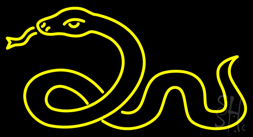 Snake Neon Sign