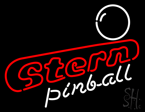 Stern Pinball Neon Sign