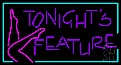 Tonights Feature Neon Sign