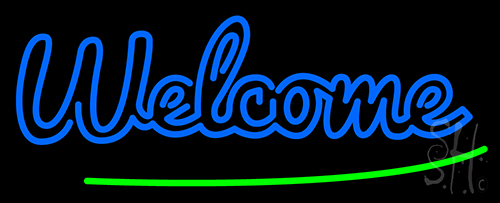 Welcome Neon Sign