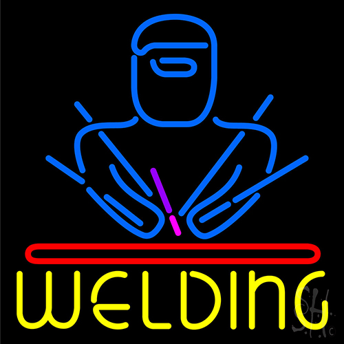 Welding Neon Sign