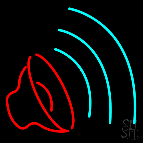 Wifi Signal Logo Neon Sign