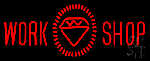 Work Shop Neon Sign
