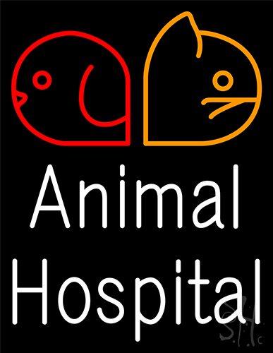 Animal Hospital Neon Sign