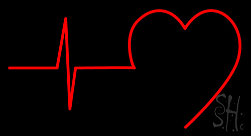 Cardiac Heart Neon Sign