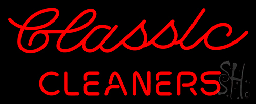 Cleaners Neon Sign