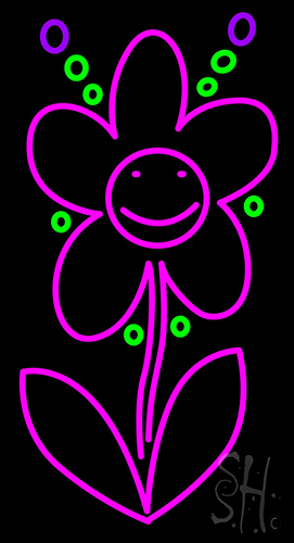 Flower Neon Sign
